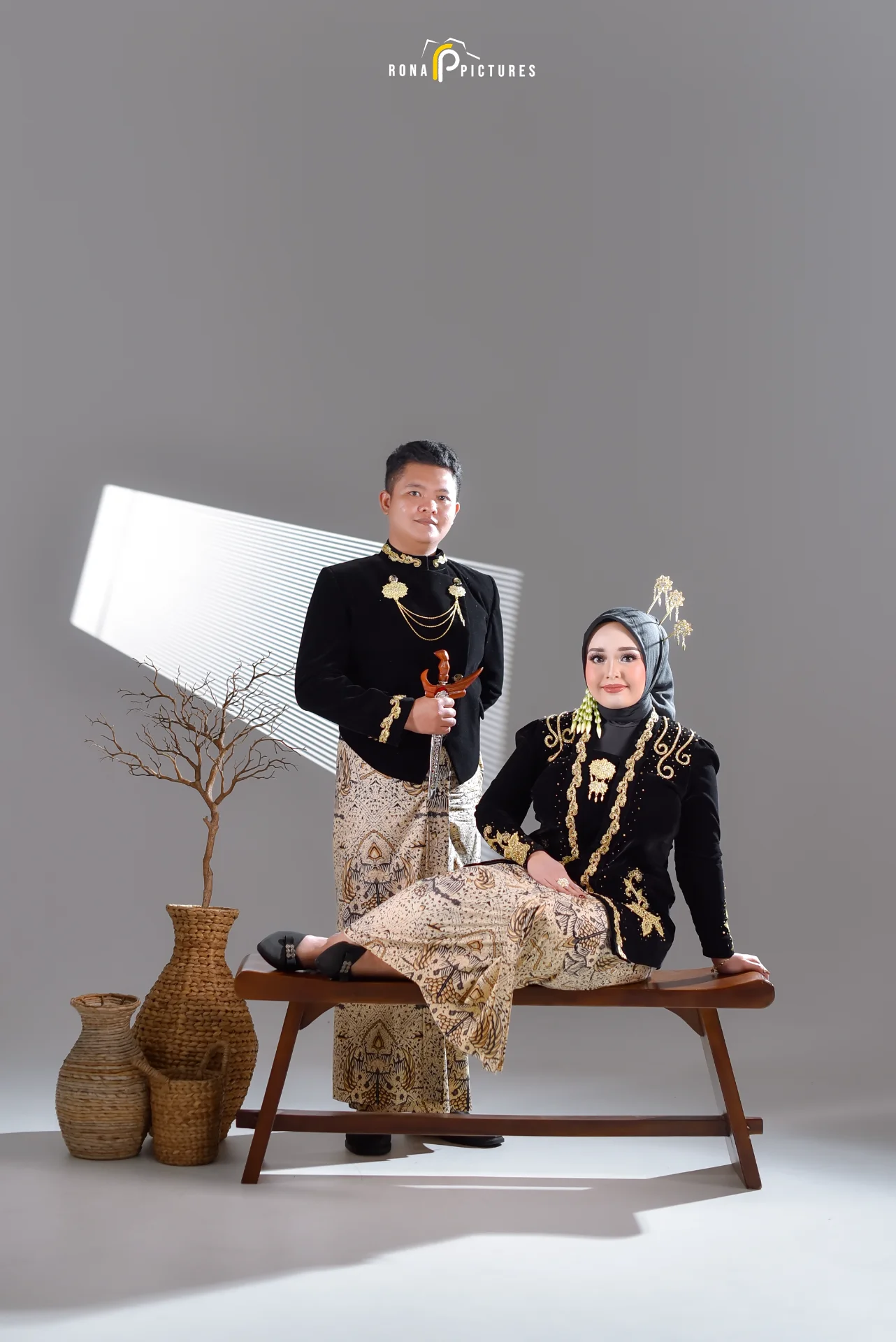 Couple under Veil